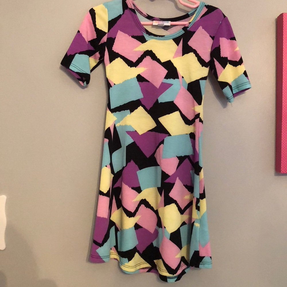 LulaRoe Adeline girls dress
